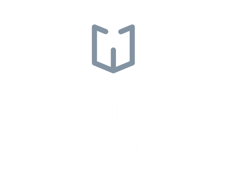 The Wisdom Group white text
