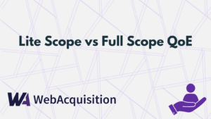 lite vs full scope qoe