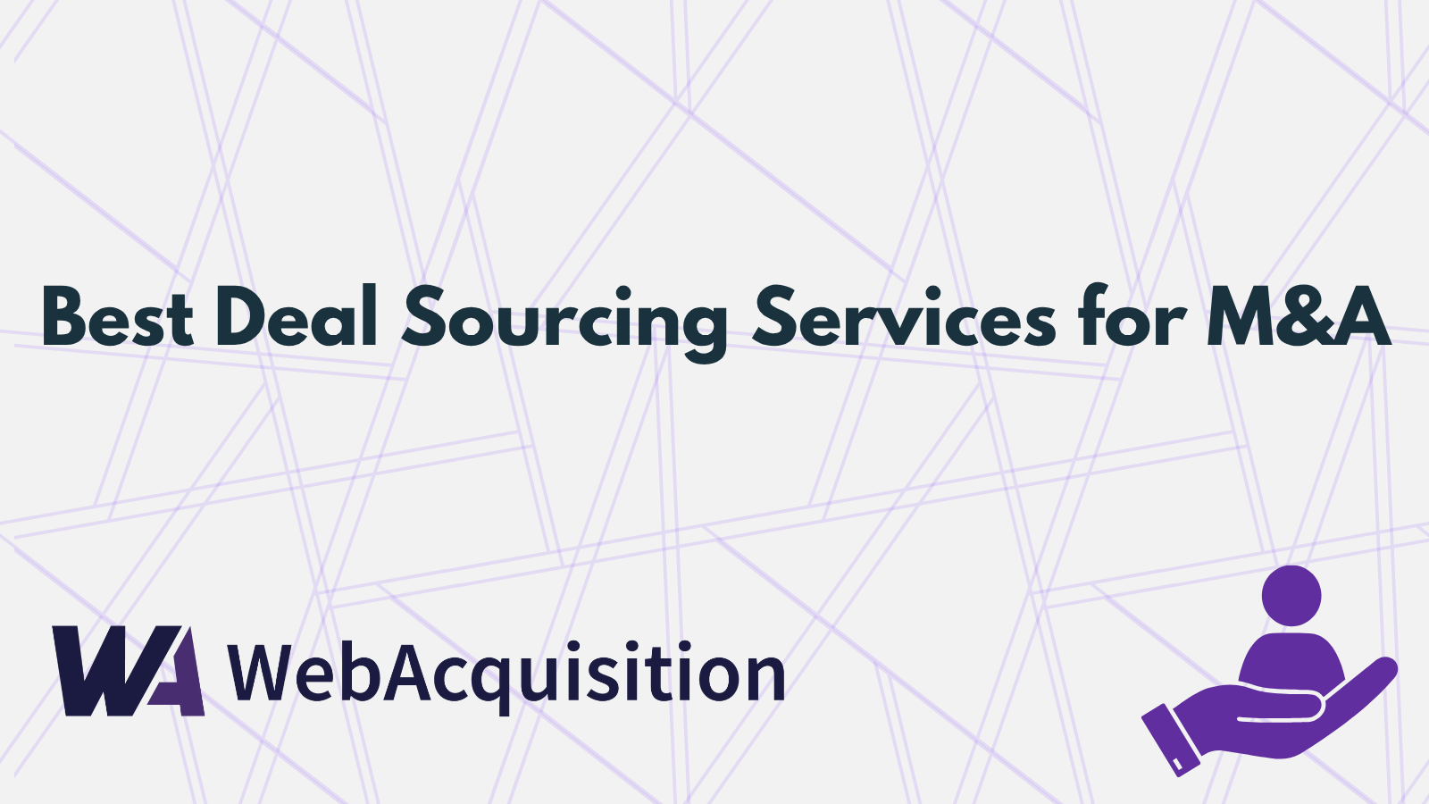 Best Deal Sourcing Services for M&A