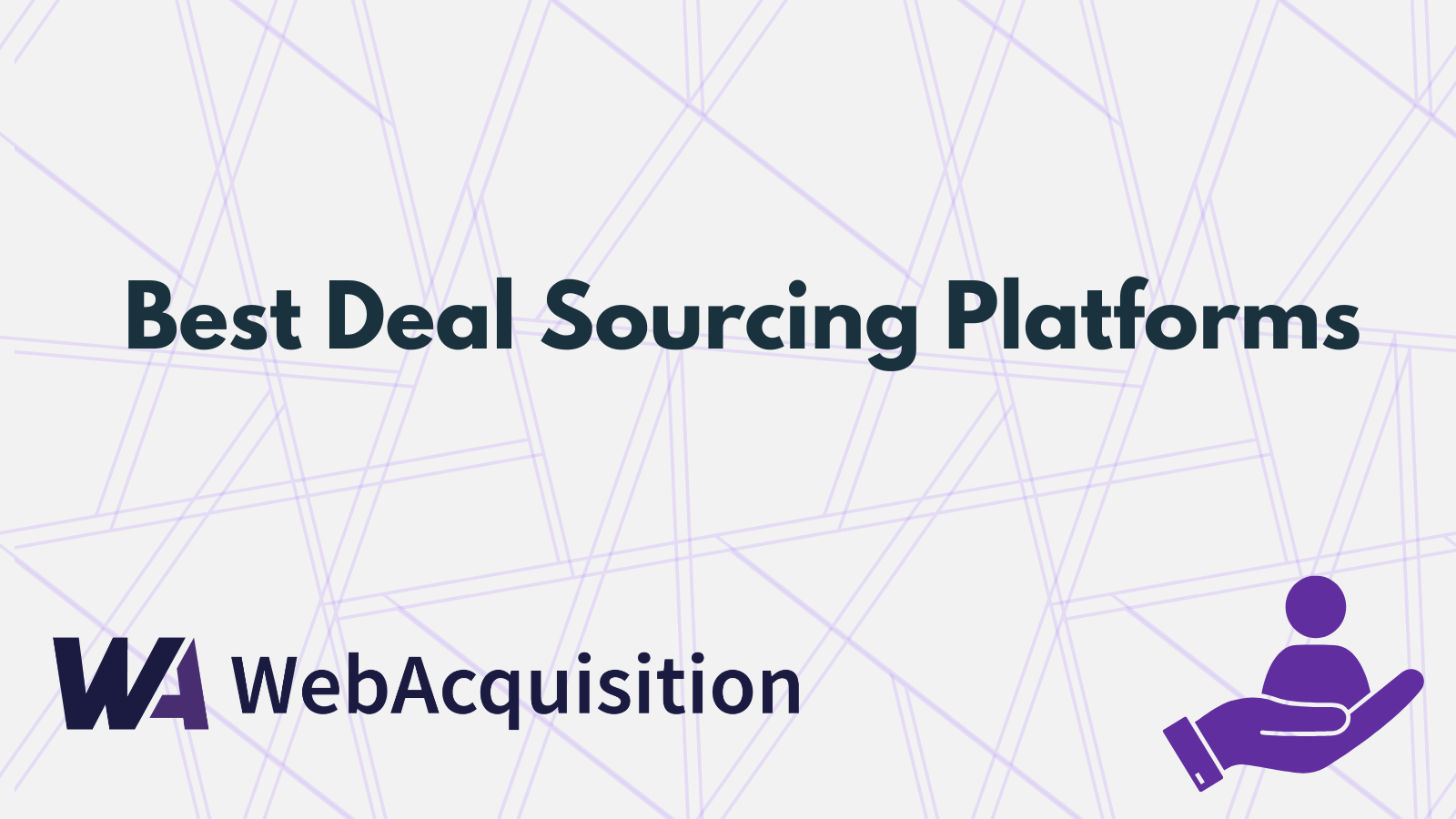 Deal Sourcing Platforms